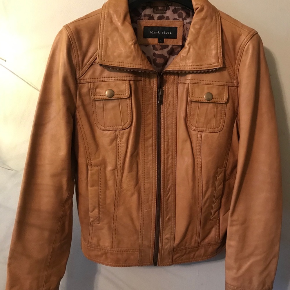 Leather jacket